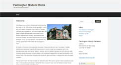 Desktop Screenshot of historicfarmington.org